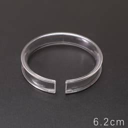 5.2/5.7/6.2CM 3/5/25pcs/bag Acrylic Bracelet Display Clear Transparent Stand Round Bracelet Rack Stand Display Women