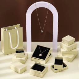 30pcs Black Kraft Jewelry Gift Box Cardboard Travel Ring Necklace Earring Packaging Organizer Boxes Case With Sponge Inside