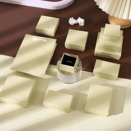 30pcs Black Kraft Jewelry Gift Box Cardboard Travel Ring Necklace Earring Packaging Organizer Boxes Case With Sponge Inside