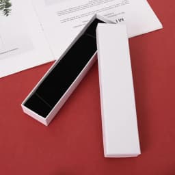 30pcs Black Kraft Jewelry Gift Box Cardboard Travel Ring Necklace Earring Packaging Organizer Boxes Case With Sponge Inside