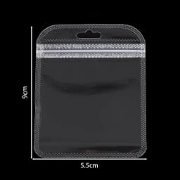 50pcs/Lot Transparent Plastic Jewelry Package Bags Anti-Oxidation Organizer Display Necklace Storage OPP Self Sealing Pouches