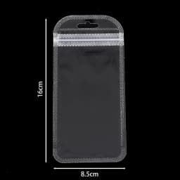 50pcs/Lot Transparent Plastic Jewelry Package Bags Anti-Oxidation Organizer Display Necklace Storage OPP Self Sealing Pouches