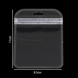 50pcs/Lot Transparent Plastic Jewelry Package Bags Anti-Oxidation Organizer Display Necklace Storage OPP Self Sealing Pouches