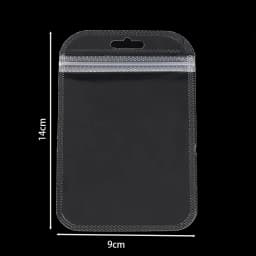 50pcs/Lot Transparent Plastic Jewelry Package Bags Anti-Oxidation Organizer Display Necklace Storage OPP Self Sealing Pouches