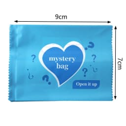100-200pcs/lot Love Heart English Blind Bags New Empty Miniature Food Candy Toy Surprise Bag DIY Party Gift Packaging Bags