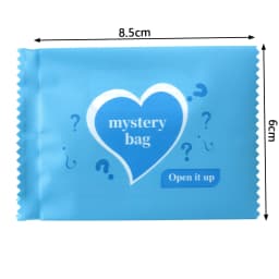 100-200pcs/lot Love Heart English Blind Bags New Empty Miniature Food Candy Toy Surprise Bag DIY Party Gift Packaging Bags