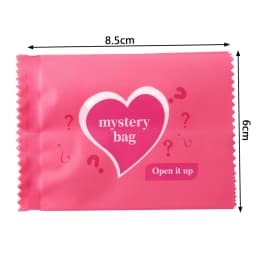 100-200pcs/lot Love Heart English Blind Bags New Empty Miniature Food Candy Toy Surprise Bag DIY Party Gift Packaging Bags