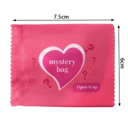 100-200pcs/lot Love Heart English Blind Bags New Empty Miniature Food Candy Toy Surprise Bag DIY Party Gift Packaging Bags