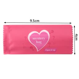 100-200pcs/lot Love Heart English Blind Bags New Empty Miniature Food Candy Toy Surprise Bag DIY Party Gift Packaging Bags