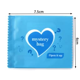 100-200pcs/lot Love Heart English Blind Bags New Empty Miniature Food Candy Toy Surprise Bag DIY Party Gift Packaging Bags