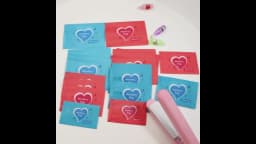 100-200pcs/lot Love Heart English Blind Bags New Empty Miniature Food Candy Toy Surprise Bag DIY Party Gift Packaging Bags