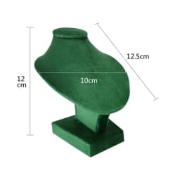 High-quality Velvet Jewelry Display Stand MiNi Necklace Display Props Human Body Model Jewelry Necklace Storage Display Props