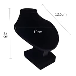High-quality Velvet Jewelry Display Stand MiNi Necklace Display Props Human Body Model Jewelry Necklace Storage Display Props