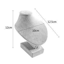 High-quality Velvet Jewelry Display Stand MiNi Necklace Display Props Human Body Model Jewelry Necklace Storage Display Props