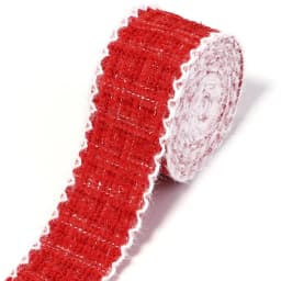 3Yards/Roll 4cm Tweed Style Plaid Fabric Ribbon Diy Handmade Bow Hair Accessory Material Flower Packaging Gift Color Band Weave