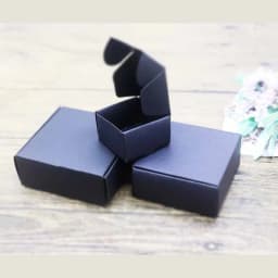 ZerongE Jewelry 10pc DIY THANK YOU Gifts Package Vintage Kraft Flower Gifts Box Packaging for Wedding Home Party Supplies