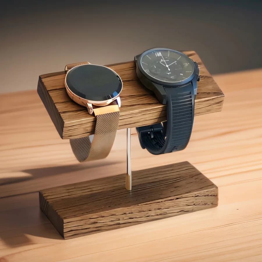 Wooden Watch Display Stands Bracelet Holder Jewelry Organizer Walnut Watch Display Shelf Rack jewellery box Props Box Case
