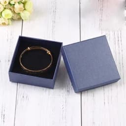 10Pcs 5x5cm 5x8cm 7x9cm 9x9cm Jewelry Kraft Paper Box Cardboard Case For Boutique Earrings Studs Rings Necklace Pendant Bracelet