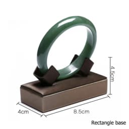 PU Brown Ring Earrings Pendant Necklace Jewelry Display Stand Set Tray Bangle Bracelet Storage Case Holder Organizer Kit