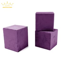 Jewelry Display Rack Purple Velvet Display Window Necklace Ring Jewelry Display Props High-End Jewelry Display Props