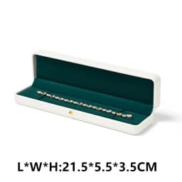 Oirlv Wedding Jewelry Box Jewelry Organizer Case Ring Bracelet Pendant Long Chain Storage Box Jewelry Display Box Gift Case