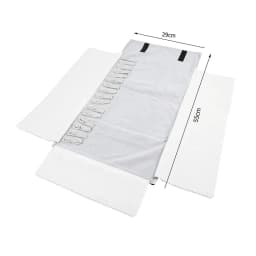 Travel Jewelry Necklace Display Holder Storage Bag Portable Chain Jewelry Roll Up Carrying Bag Case for Bracelet Gift organizer
