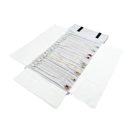 Travel Jewelry Necklace Display Holder Storage Bag Portable Chain Jewelry Roll Up Carrying Bag Case for Bracelet Gift organizer