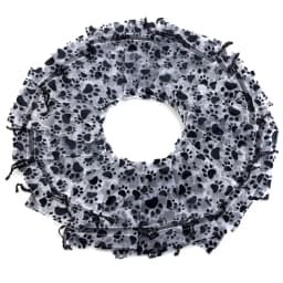 10/25/50pcs Black Cat Claw Pattern Organza Jewelry Bags 9x12/10x15/13x18cm Drawstring Pouches for Gift Candy Packing Wholesale