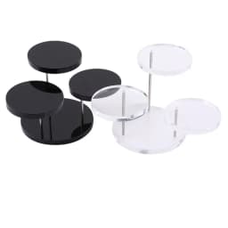 3 Layers Selling Fashion Temperament High-grade Sense of Acrylic Jewelry Display Stand/Multi-layer Round Cake and Dessert Rack