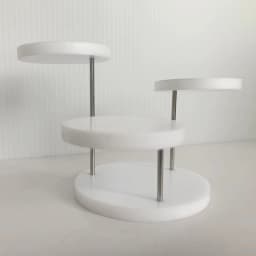 3 Layers Selling Fashion Temperament High-grade Sense of Acrylic Jewelry Display Stand/Multi-layer Round Cake and Dessert Rack