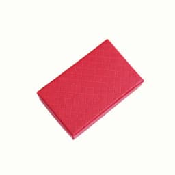 10pcs 8x5x2.5cm Paper Jewelry Organizer Box for Necklace Ring Earring Packaging Gift Boxes Display with Black Sponge
