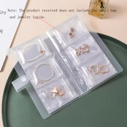 Jewelry Storage Box, Earrings, Anti-Oxidation, Rings, Hand Ornaments, Transparent Dustproof Storage Bags, Necklaces