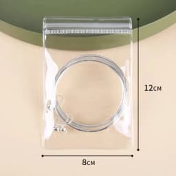 10/50Pcs Transparent PVC Jewelry Organizer Pouches Bags Anti-Oxidation Earring Pendant Necklace Bracelet Storage Holder Box