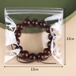 10/50Pcs Transparent PVC Jewelry Organizer Pouches Bags Anti-Oxidation Earring Pendant Necklace Bracelet Storage Holder Box