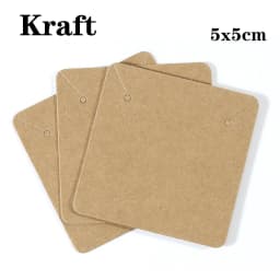 50pcs/lot Earrings Necklaces Display Cards for Jewelry Boxed and Packaging Cardboard Hang Tag Card Ear Studs Paper Card 6x9cm
