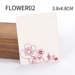 50pcs/lot Earrings Necklaces Display Cards for Jewelry Boxed and Packaging Cardboard Hang Tag Card Ear Studs Paper Card 6x9cm