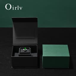 Oirlv Ring Box Ingeniously Designed with a Specialized Slot for Secure Jewelry Placement Boasting a Sophisticated Structure Gift