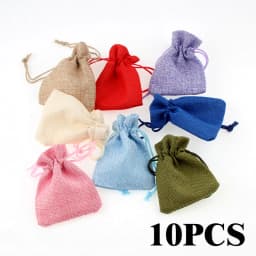10-50pcs/lot Colorful Jewelry Packaging Bags 7*9 9*12 10*15 13*18cm Organza Bag Gift Storage Wedding Drawstring Bag Wholesale