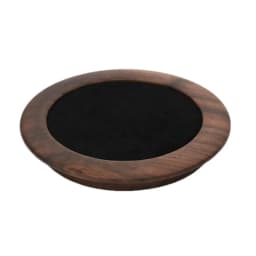 Simple Geometry Wood Rings Tray Exquisite Velvet Earrings Display Tray Jewlery Organizer Ear Studs Case Ring Earring Holder Home