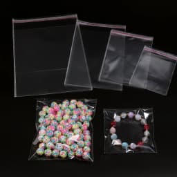 100pcs/lot Transparent Self Adhesive Bags Resealable Waterproof Gift Food Candy Packaging OPP Plastic Bag Storage Bag Wholesale