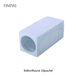 Bulk Lot of 10 PE Film Display Box Ring Earring Jewelry Stand Holder Membrane Case Coin Container Floating Presentation Retainer