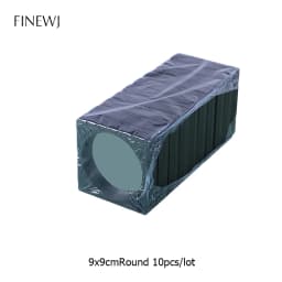 Bulk Lot of 10 PE Film Display Box Ring Earring Jewelry Stand Holder Membrane Case Coin Container Floating Presentation Retainer