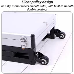 Night Market Stall Jewelry Box Portable Foldable Jewelry Organizer Boxes Multifunctional Aluminum Earring Display Stand