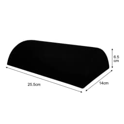 High Quality Exhibition Counter Bracelet Display Stand Velvet Half Round Jewelry Organizer for Retail Store Display Props