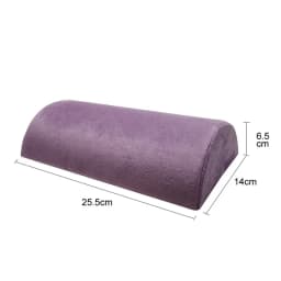 High Quality Exhibition Counter Bracelet Display Stand Velvet Half Round Jewelry Organizer for Retail Store Display Props
