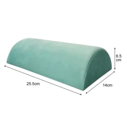 High Quality Exhibition Counter Bracelet Display Stand Velvet Half Round Jewelry Organizer for Retail Store Display Props