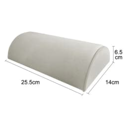 High Quality Exhibition Counter Bracelet Display Stand Velvet Half Round Jewelry Organizer for Retail Store Display Props