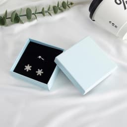 10Pcs Jewelry Paper Box 5x5cm 5x8cm 7x9cm 9x9cm Case Studs Rings Earrings Necklace Bracelet Bangle Pendant Brooch Gift Organizer