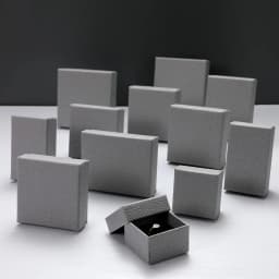 10Pcs Jewelry Paper Box 5x5cm 5x8cm 7x9cm 9x9cm Case Studs Rings Earrings Necklace Bracelet Bangle Pendant Brooch Gift Organizer