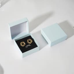 10Pcs Jewelry Paper Box 5x5cm 5x8cm 7x9cm 9x9cm Case Studs Rings Earrings Necklace Bracelet Bangle Pendant Brooch Gift Organizer